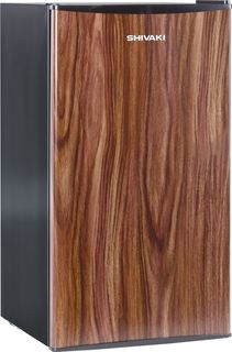 Холодильник SHIVAKI SDR-084T, однокамерный, темное дерево