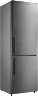 Холодильник SHIVAKI BMR-1883NFX, двухкамерный, нержавеющая сталь