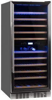 Винный шкаф VESTFROST VFWC 350 Z 2, однокамерный, серебристый