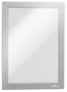 Магнитная рамка DURABLE DURAFRAME 4881-23, настенная, прямоугольная, A5, 236х176 мм, серебристый [488123]