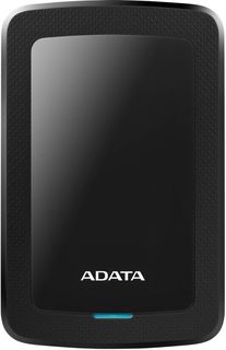 Внешний жесткий диск A-DATA HV300, 1Тб, черный [ahv300-1tu31-cbk]