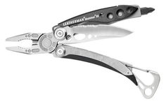 Мультитул LEATHERMAN Skeletool SX, 8 функций, серебристый [831789]