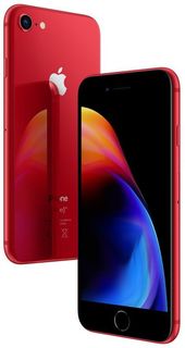 Смартфон APPLE iPhone 8 256Gb (PRODUCT)RED, MRRN2RU/A, красный