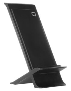 Беспроводное зарядное устройство QUMO Qi X Charger 003, 1.1A, черный