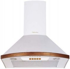 Вытяжка каминная Kuppersberg BONA 60 W Bronze белый управление: кнопочное (1 мотор)