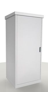 Шкаф серверный ЦМО (ШТВ-1-21.6.8-4ААА) 21U 640x800мм пер.дв.стал.лист 2 бок.пан. 500кг серый