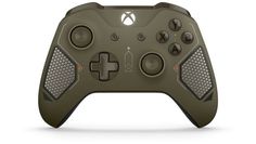 Геймпад Беспроводной MICROSOFT Combat Tech Special Edition, для Xbox One, темно-зеленый [wl3-00090]
