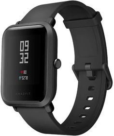 Смарт-часы XIAOMI Amazfit Bip, 1.28&quot;, черный / черный [uyg4021rt]
