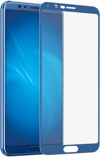 Защитное стекло для экрана DF hwColor-38 для Huawei Honor View 10, 1 шт, синий [df hwcolor-38 (blue)]