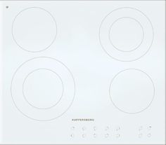 Варочная панель KUPPERSBERG FT6VS16W, электрическая, независимая, белый