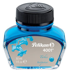Флакон с чернилами Pelikan INK 4001 78 (311894) бирюзовые чернила 30мл для ручек перьевых