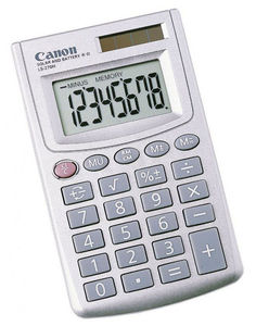 Калькулятор CANON LS-270H, 8-разрядный, серебристый