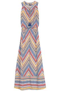 Платье-макси с принтом TOM Tailor