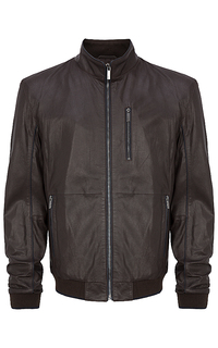 Мужской кожаный бомбер Urban Fashion for men