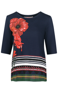 Футболка с принтом Desigual