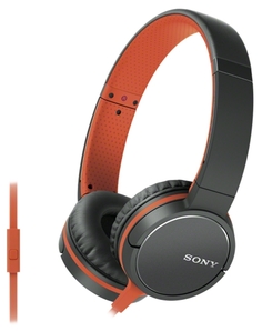 Наушники Sony MDR-ZX660AP (оранжевый)