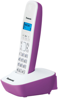 Радиотелефон Panasonic KX-TG1611 (бело-фиолетовый)