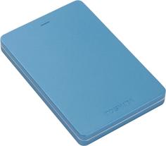 Внешний жесткий диск Toshiba Canvio Alu 500GB 2.5" (голубой)
