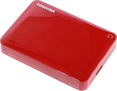 Внешний жесткий диск Toshiba Canvio Connect II 2TB 2.5" (красный)