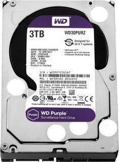 Жесткий диск WD Purple 3TB 3,5"