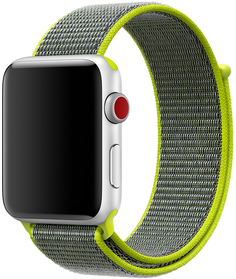 Ремешок Apple Sport для Apple Watch 42 мм (желтый неон)