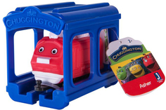 Игровой набор CHUGGINGTON Паровозик Ашер с гаражом