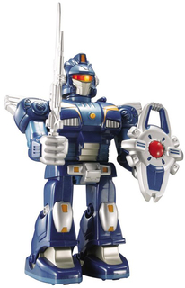 Интерактивная игрушка HAPPY KID Робот-воин (синий)