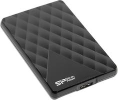 Внешний жесткий диск Silicon Power D06 Diamond 1Tb 2.5" (черный)