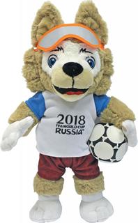 Мягкая игрушка FIFA -2018 Т10999 Волк Забивака, 33см