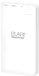 Беспроводное магнитное зарядное устройство ELARI MagnetPower 7800 mAh (белый)