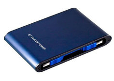 Внешний жесткий диск Silicon Power Armor A80 500Gb USB 3.0 (синий)