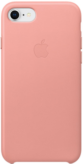 Клип-кейс Apple Leather Case для iPhone 8/7 (бледно-розовый)