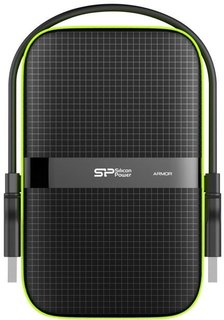Внешний жесткий диск Silicon Power A60 Armor 3Tb 2.5" (черный)