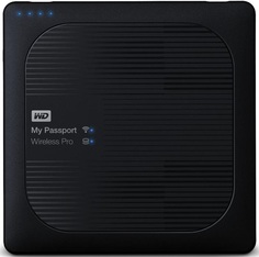 Внешний жесткий диск WD My Passport Wireless Pro 4TB 2,5" (черный)