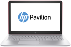 Ноутбук HP Pavilion 15-cc524ur (красный)