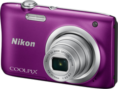 Цифровой фотоаппарат Nikon Coolpix A100 (фиолетовый)