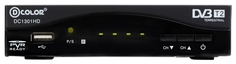 Ресивер DVB-T2 D-Color DC1301HD (черный)