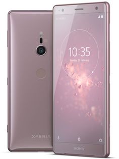 Мобильный телефон Sony Xperia XZ2 (пепельно-розовый)