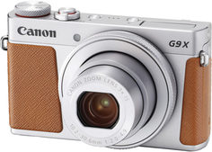 Цифровой фотоаппарат Canon PowerShot G9 X Mark II (серебристый)