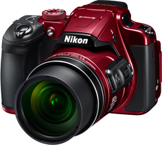 Цифровой фотоаппарат Nikon COOLPIX B700 (красный)
