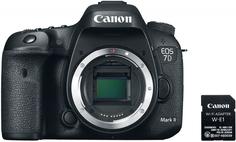 Зеркальный фотоаппарат Canon EOS 7D Mark II Body W-E1 Wi-Fi Adapter (черный)