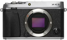 Цифровой фотоаппарат Fujifilm X-E3 (серебристый)