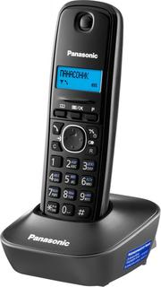 Радиотелефон Panasonic KX-TG1612 (черно-красный)