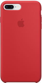 Клип-кейс Apple Silicone Case для iPhone 8 Plus/7 Plus (красный)