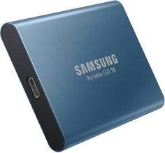 Внешний SSD накопитель Samsung T5 500Gb (синий)