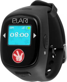 Детские умные часы Elari Fixitime 2 c GPS/LBS/WiFi-трекером (черный)