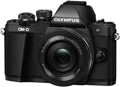 Фотоаппарат со сменной оптикой Olympus OM-D E-M10 Mark II Kit 14-42mm EZ (черный)