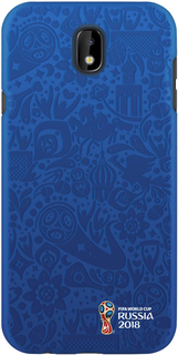 Клип-кейс Deppa FIFA для Samsung Galaxy J7 (2017) Official Pattern (синий)