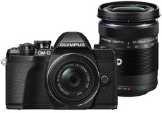 Цифровой фотоаппарат Olympus E-M10 Mark III Kit ED 14-42 EZ + ED 40 150 R (черный)
