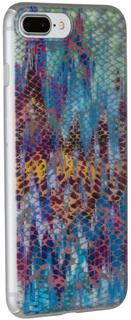 Клип-кейс Deppa Art Animal Print для Apple iPhone 7 Plus/8 Plus рисунок "Змея" (разноцветный)